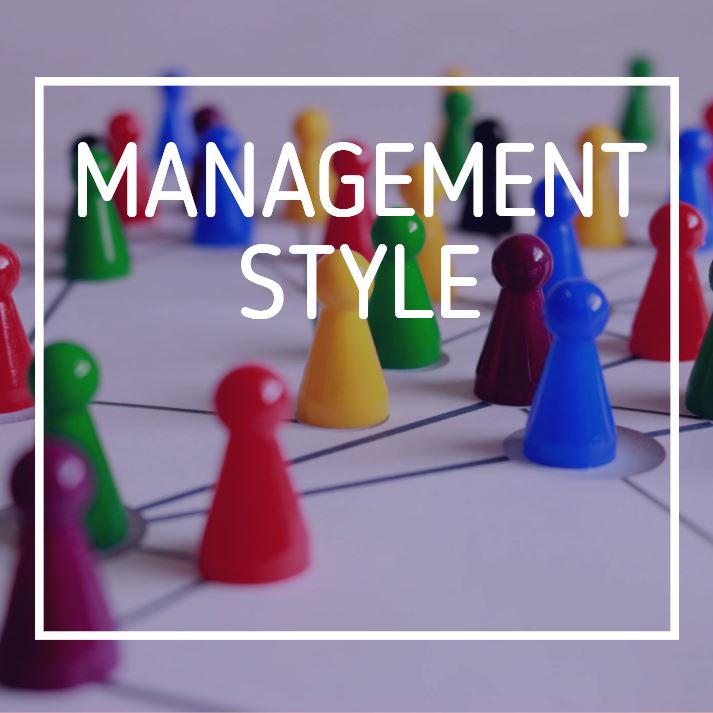 winning team and management styles on ludo background